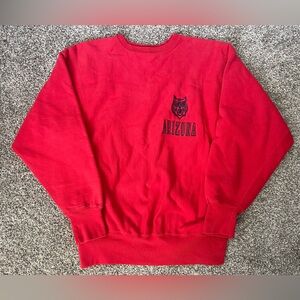 Vintage Champion U of A University of Arizona Wildcats Crewneck Sweatshirt Sz XL